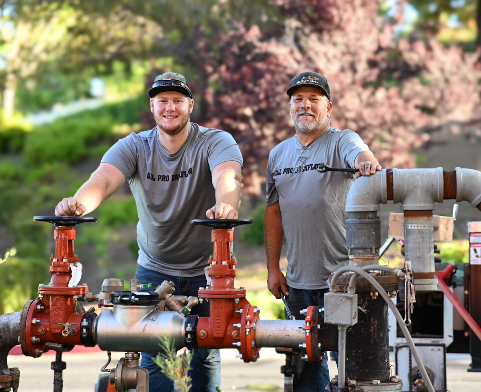Backflow preventer assembly available for rent at The Backflow Depot in Rocklin, CA